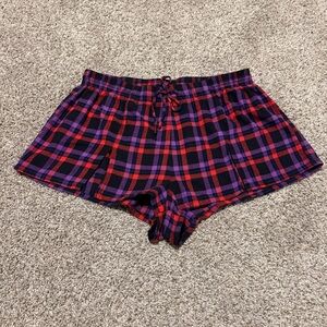 Savage X Fenty Flannel Sleep Shorts